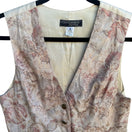 Switch Counterparts Vintage 90s Cottagecore Victorian Floral Tapestry Waistcoat Vest 6 3 image