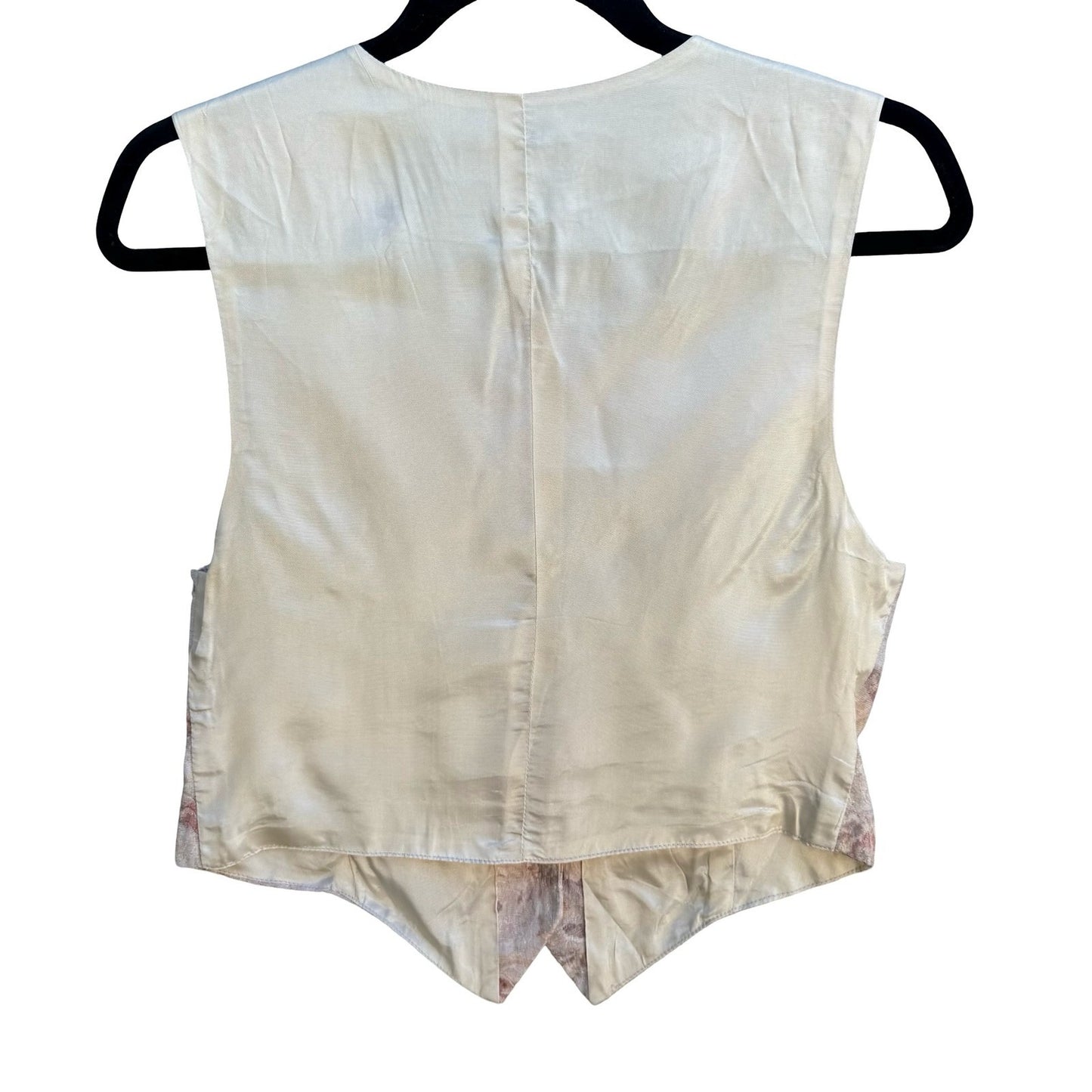 Counterparts Vintage 90s Cottagecore Victorian Floral Tapestry Waistcoat Vest 6