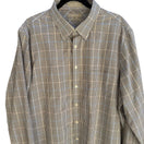 Switch Nordstrom Smartcare Regular Fit Brown Blue Check Preppy Shirt Mens XXL Tall 3 image
