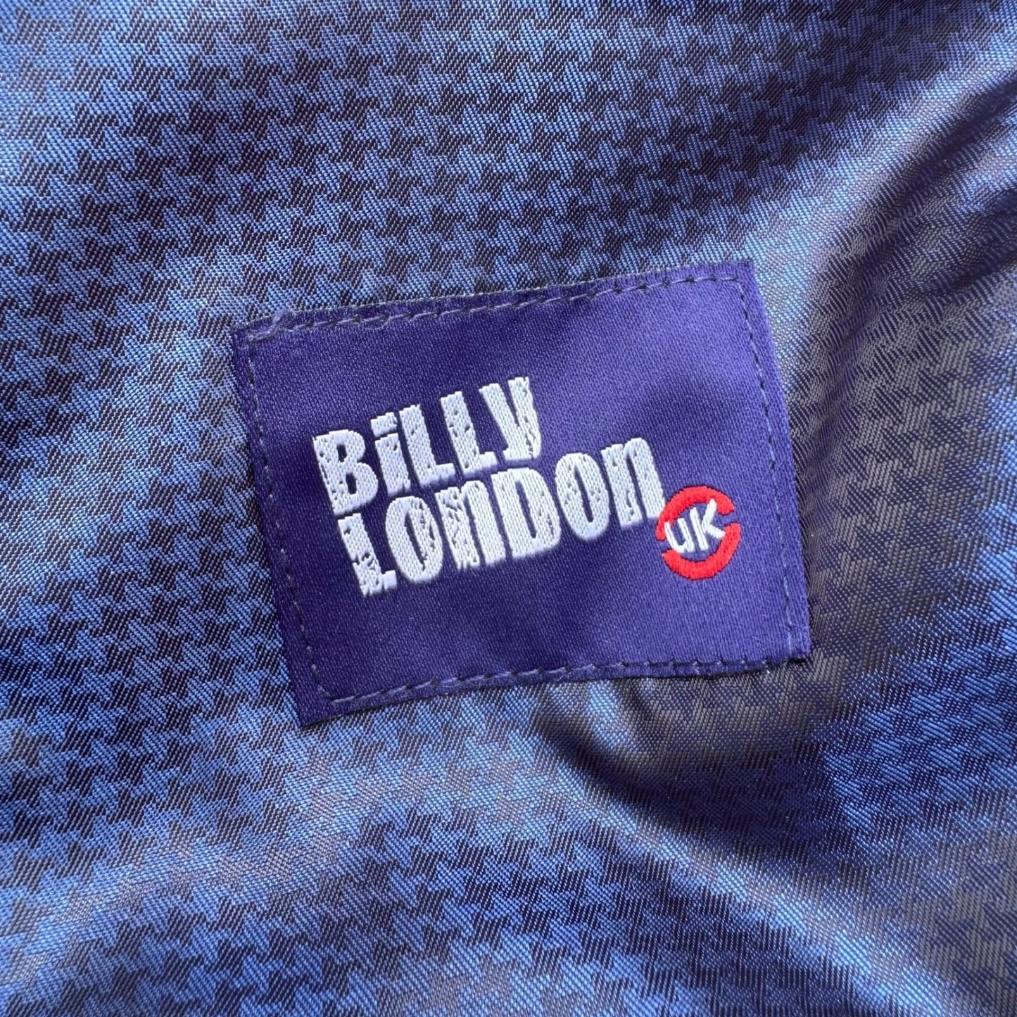 Billy London UK Coastal Tailored Summer Wedding Pinstripe Sport Coat Blazer 44R