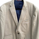 Switch Billy London UK Coastal Tailored Summer Wedding Pinstripe Sport Coat Blazer 44R 3 image