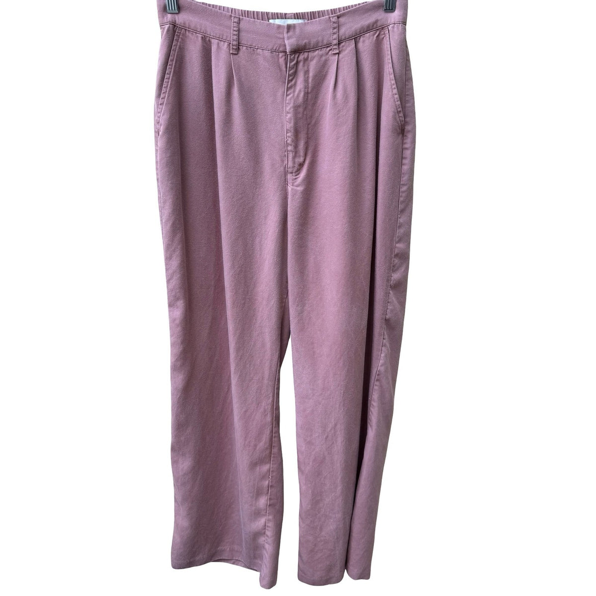 Abercrombie & Fitch Coastal Minimalist Pleated High Rise Wide Leg Trouser Pant M