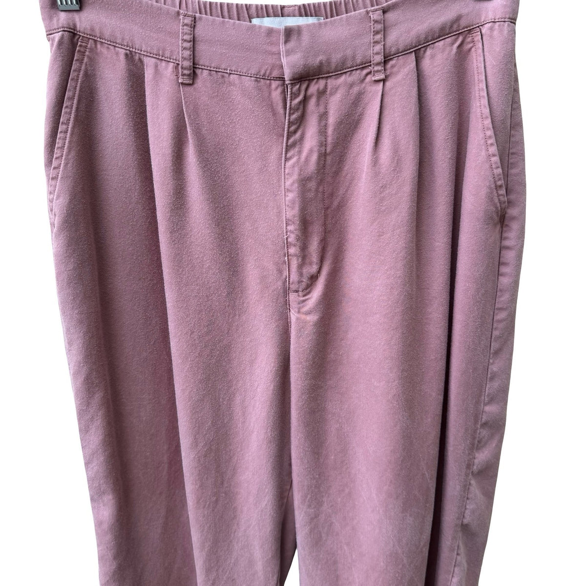 Abercrombie & Fitch Coastal Minimalist Pleated High Rise Wide Leg Trouser Pant M