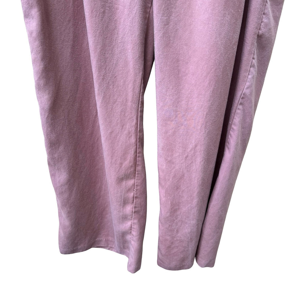 Abercrombie & Fitch Coastal Minimalist Pleated High Rise Wide Leg Trouser Pant M
