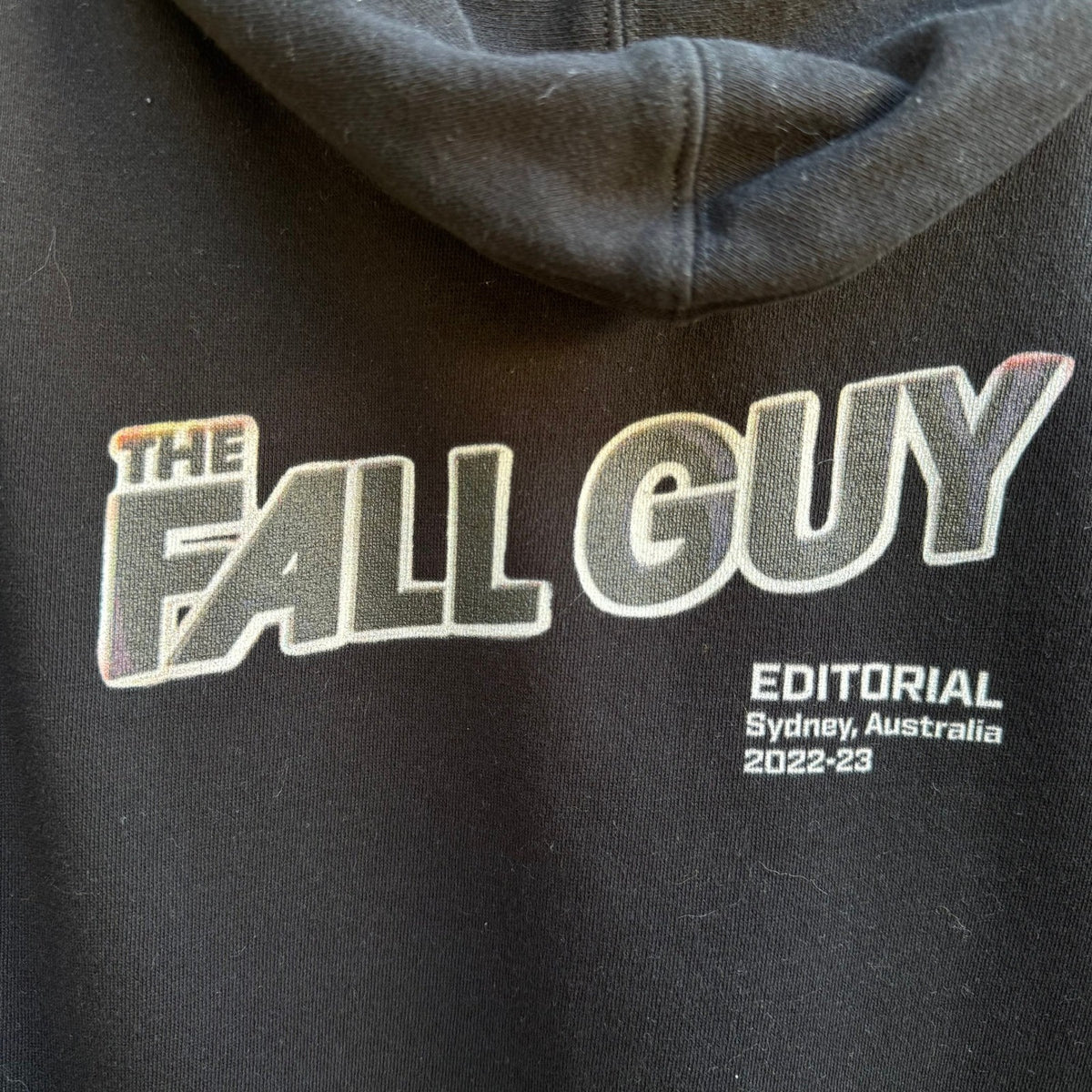 The Fall Guy Movie Crew Sydney, Australia Editorial Gorpcore Hoodie Mens Black S