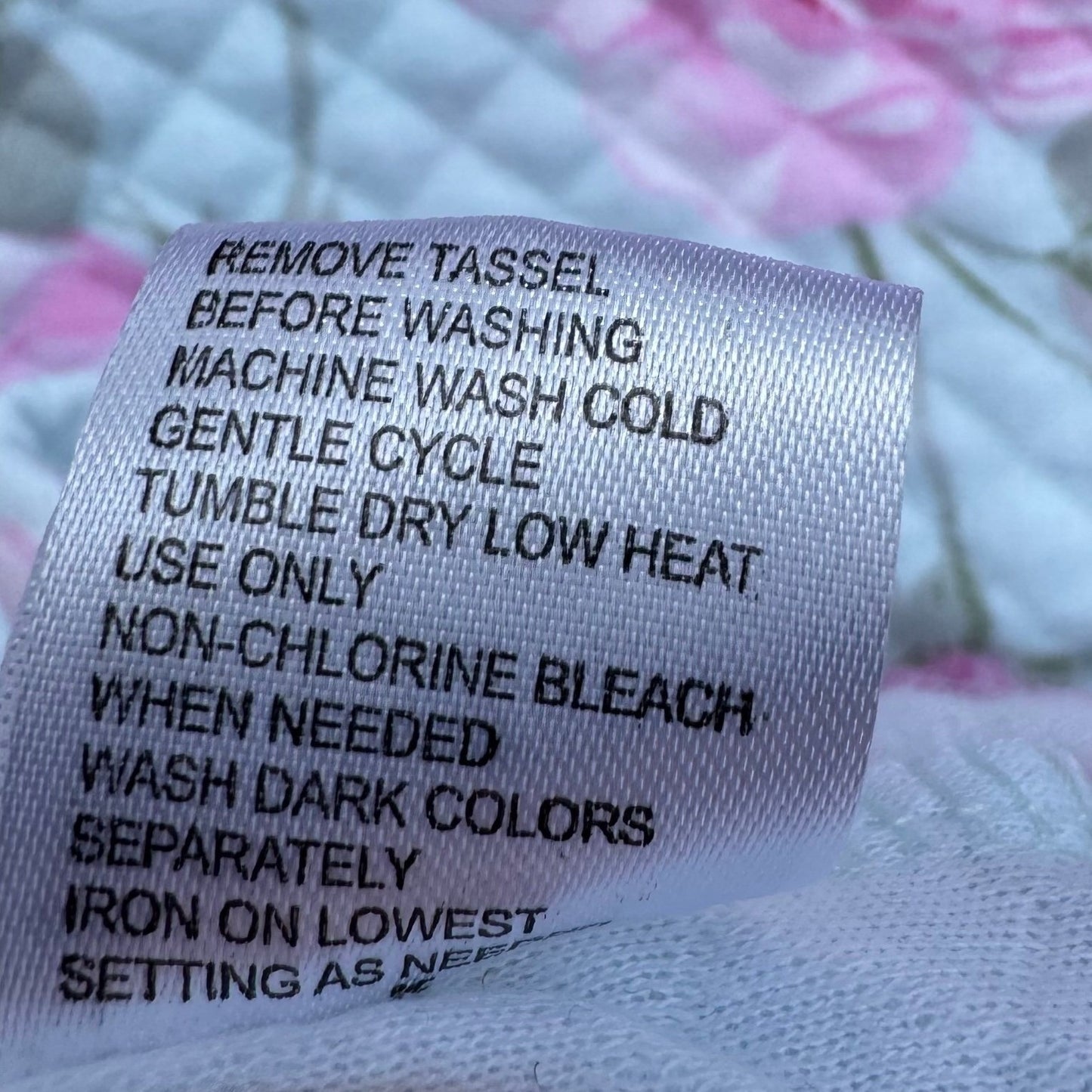 Miss Elaine Womens Large Quilted Zip Front Floral Robe Mint Green Pink 368809T