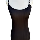 Switch BCBG Max Azria Vintage 90s Minimalist Quiet Luxury Knit Bodycon Maxi Dress S 3 image