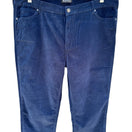 Switch Buffalo David Bitton Mirage Navy Blue Corduroy Stretch Slim Pants Womens 14/34 3 image