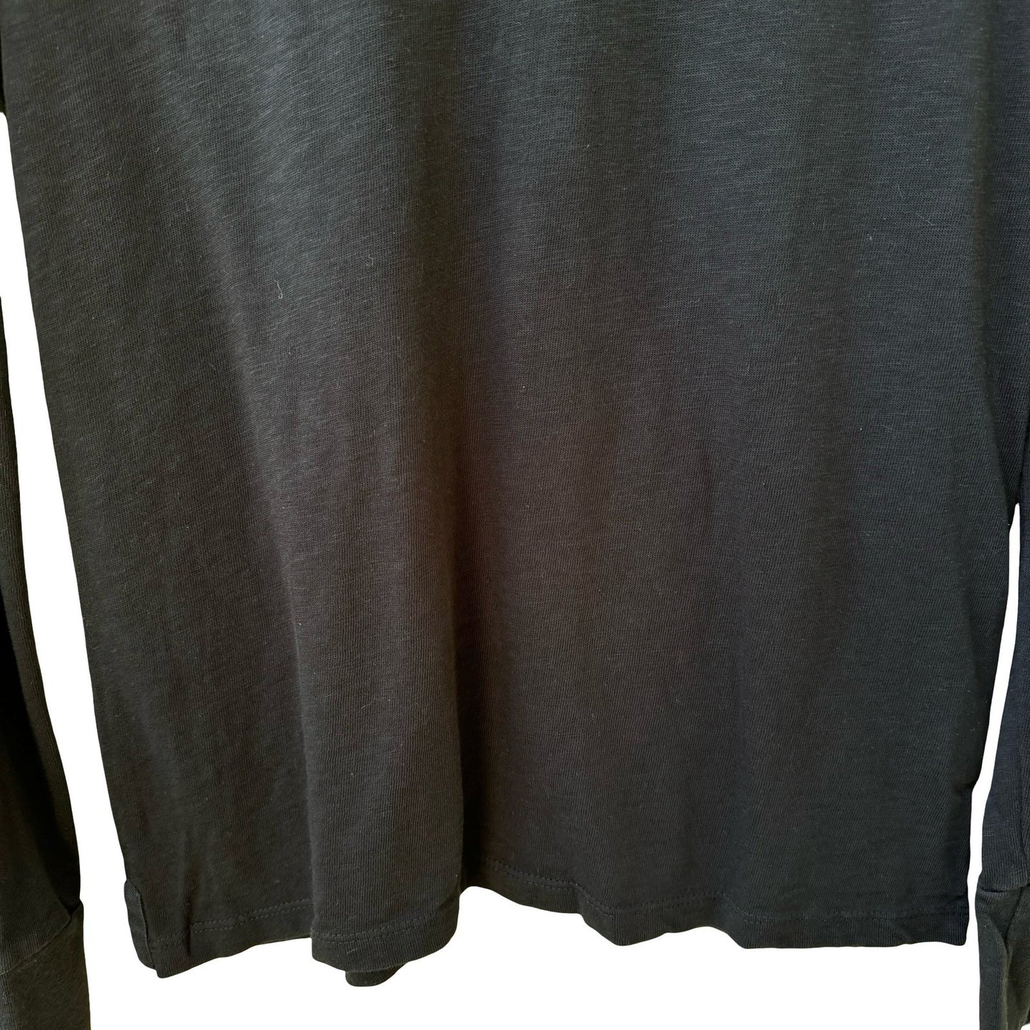 American Giant 100% Cotton Slub Minimalist Sustainable Long Sleeve T-Shirt USA S