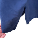 Switch Avenue Vintage Womens Plus Size Navy Silk Button-Down Preppy Shirt Blouse 26/28 2 image