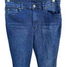 Switch DG2 by Diane Gilman Womens Dark Wash Straight Leg Jeans Indigo Size 8 3 image