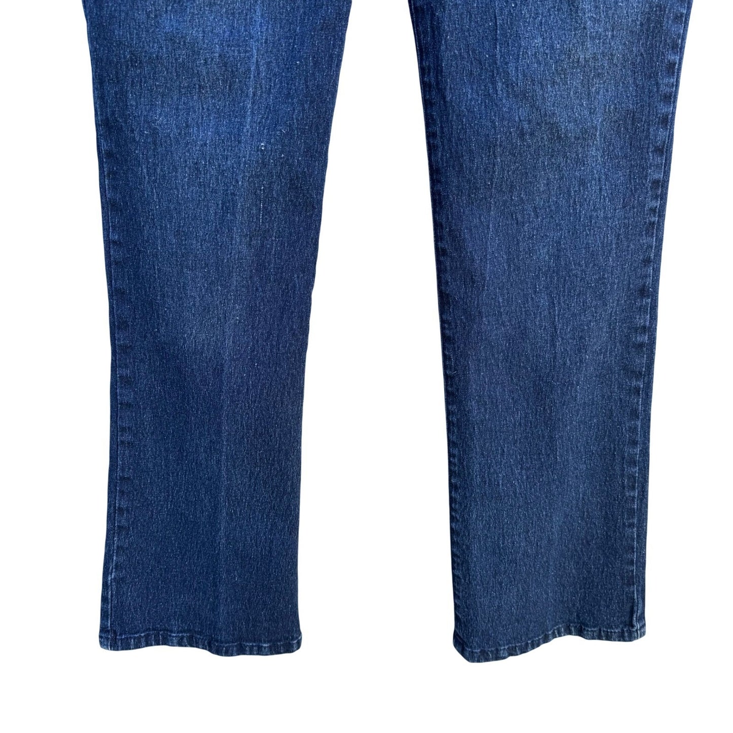 DG2 by Diane Gilman Womens Dark Wash Straight Leg Jeans Indigo Size 8