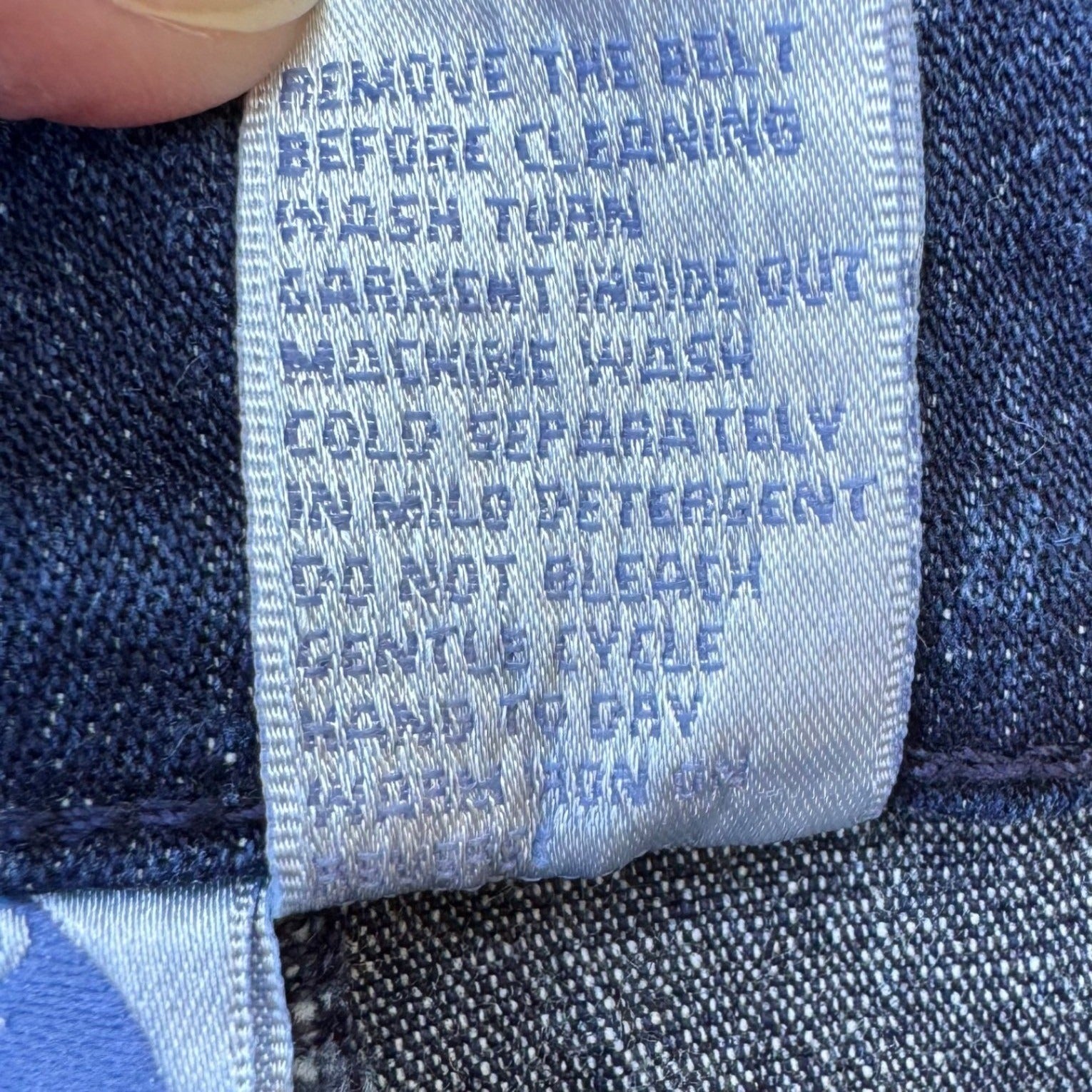 DG2 by Diane Gilman Womens Dark Wash Straight Leg Jeans Indigo Size 8