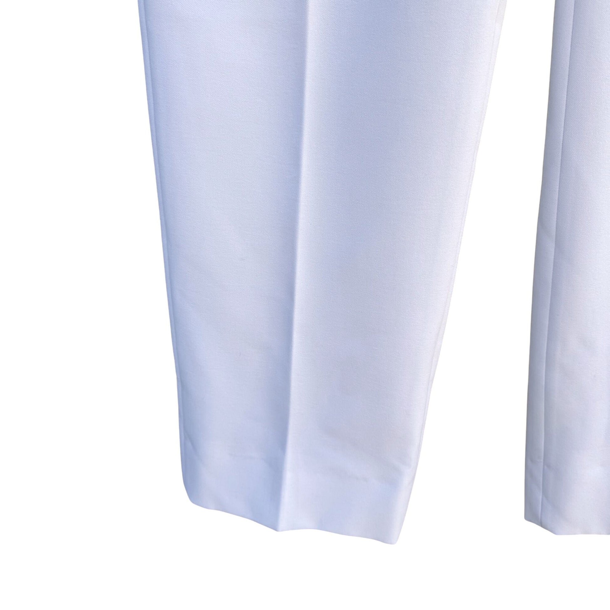 Sansabelt Vintage 70s 80s Mens White Flat Front Stretch Leisure Suit Pants 39