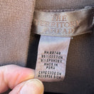 Switch The Territory Ahead Womens Full Zip Funnel Neck Cotton Sweatshirt Jacket Taupe M 2 image