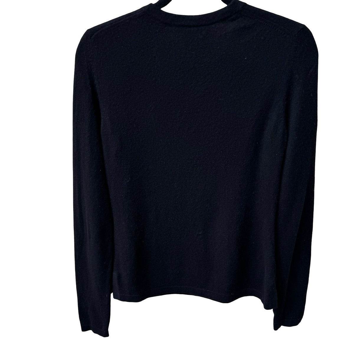 Banana Republic Vintage 100% Cashmere Quiet Luxury Minimalist Sweater Black M