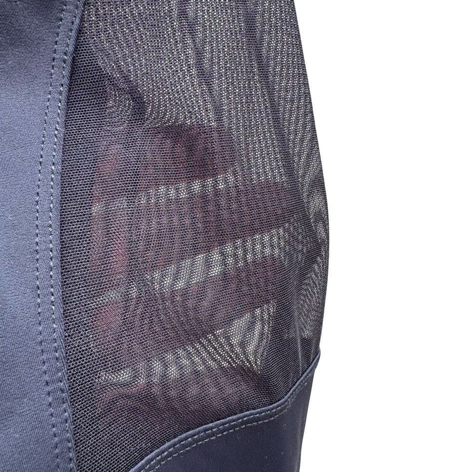 Onzie Mesh Panel Activewear Leggings Gym Yoga Workout Slim Fit Black Womens XS