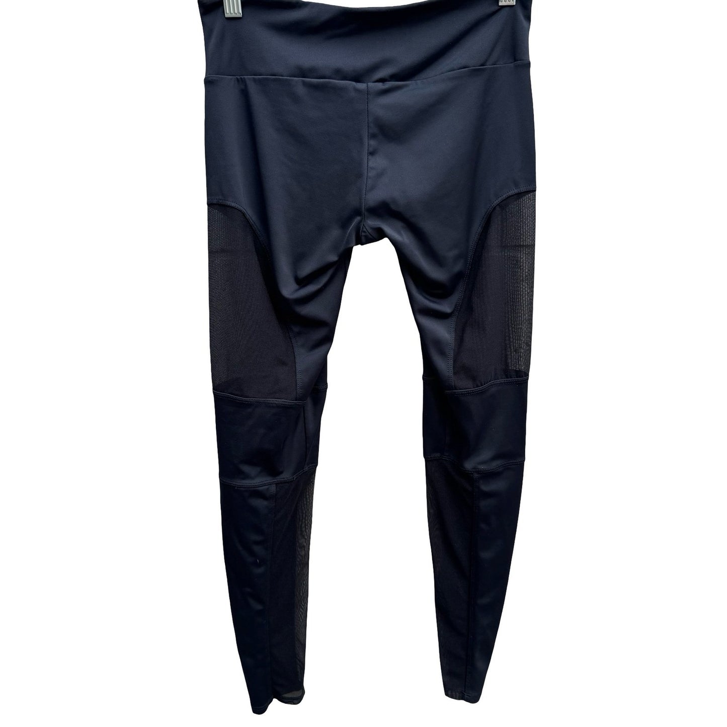 Onzie Mesh Panel Activewear Leggings Gym Yoga Workout Slim Fit Black Womens XS