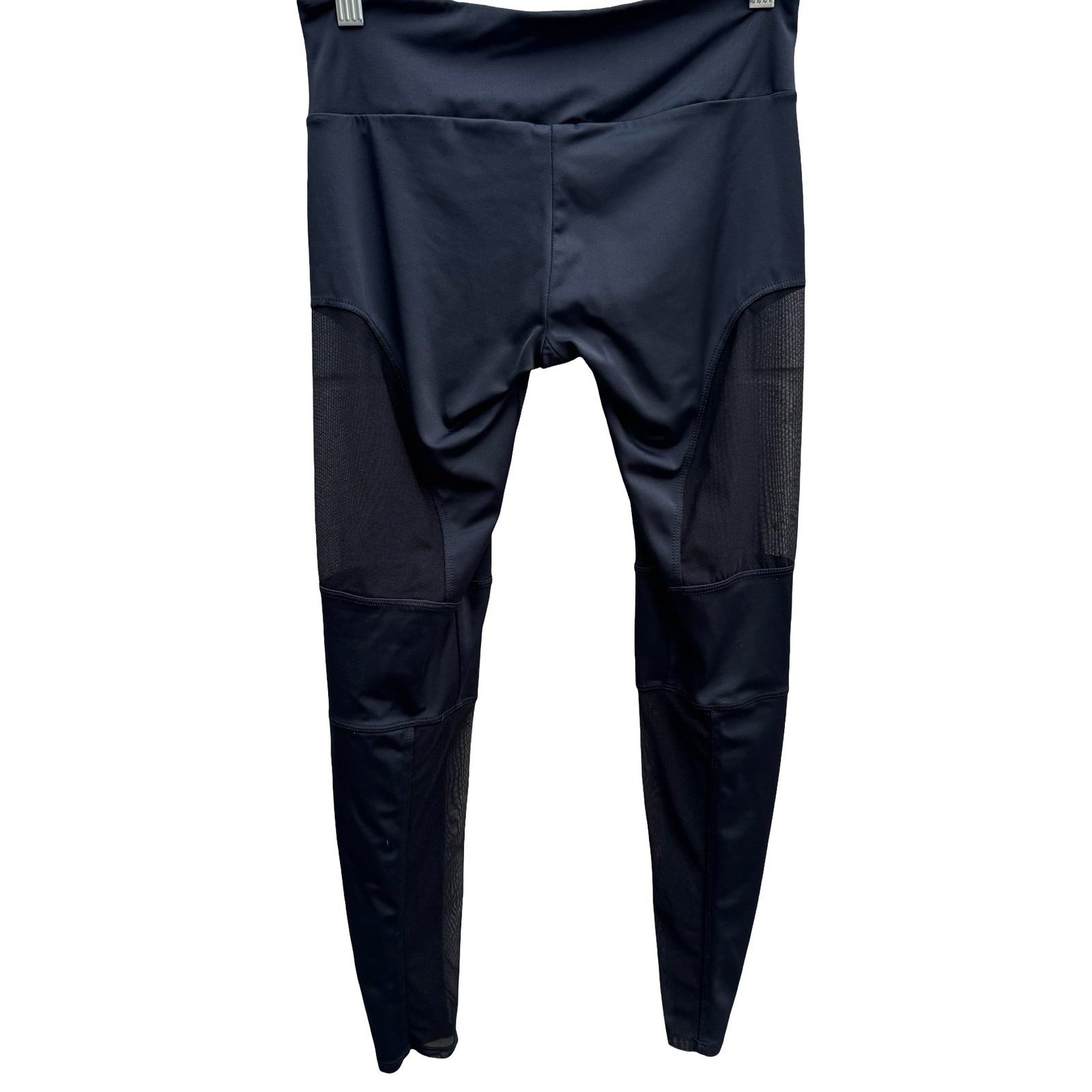 Onzie Mesh Panel Activewear Leggings Gym Yoga Workout Slim Fit Black Womens XS