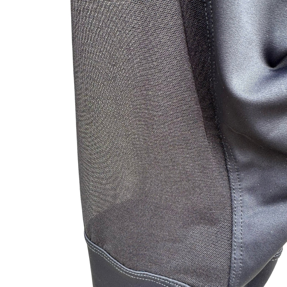 Onzie Mesh Panel Activewear Leggings Gym Yoga Workout Slim Fit Black Womens XS