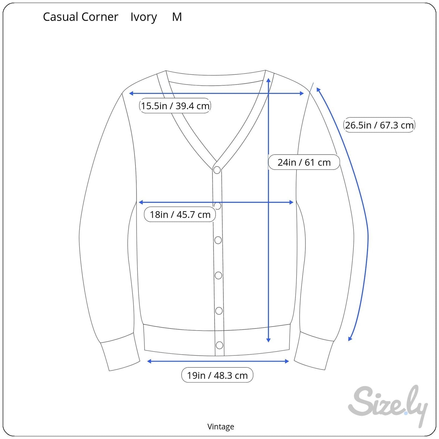 Casual Corner Annex Womens Cream Knit Cardigan & Short Sleeve Top Sweater Set M