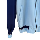 Switch Sunkyung Fighting Vintage Blue Zip-Up Striped Ribbed Hem &amp; Cuffs Track Jacket L 2 image