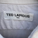 Switch Ted Lapidus Paris Vintage Mens Long Sleeve Button Down Shirt Grey Collared L 2 image