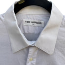 Switch Ted Lapidus Paris Vintage Mens Long Sleeve Button Down Shirt Grey Collared L 3 image