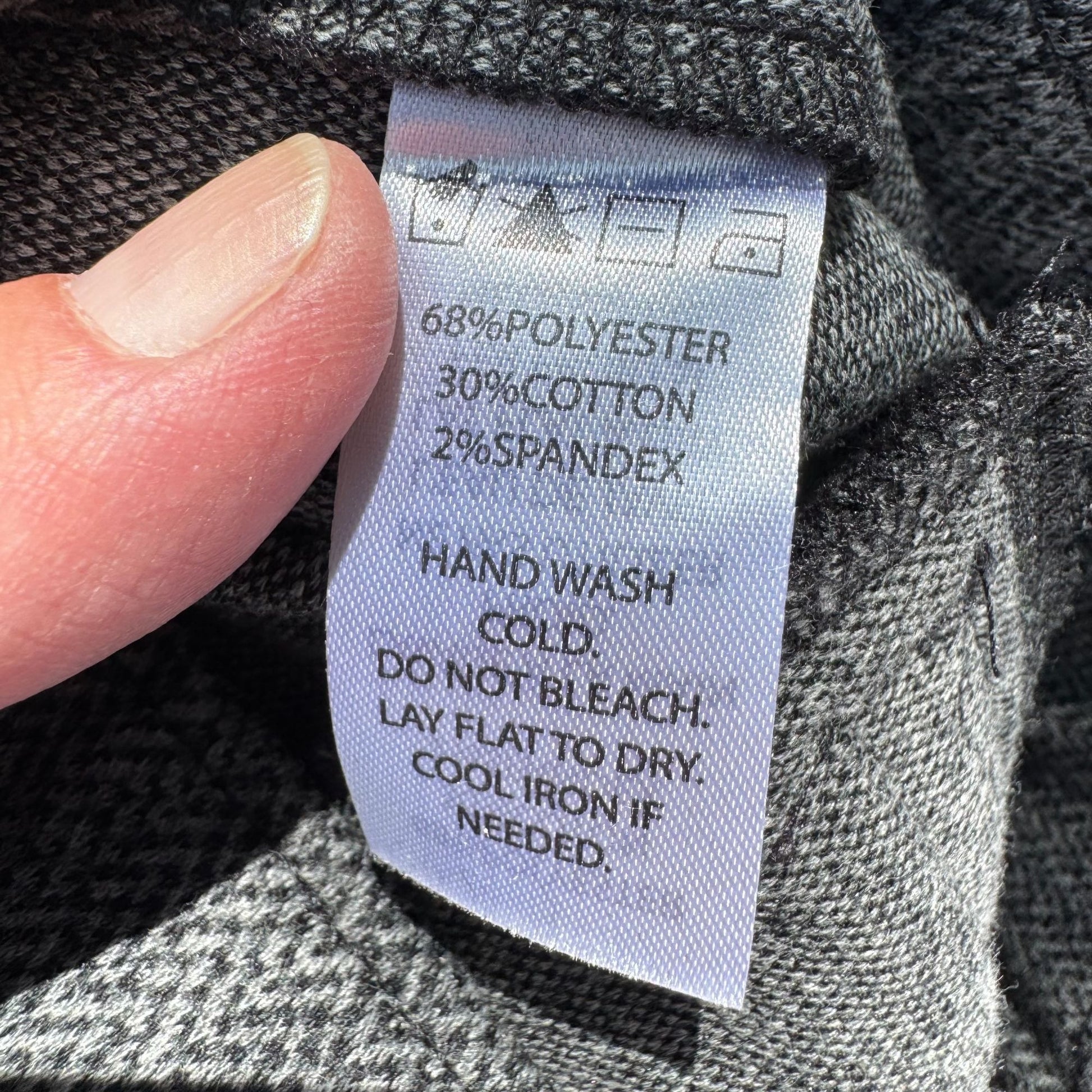 Saks Fifth Avenue Womens Herringbone Gray Stretch Dress Pants New Without Tag XL