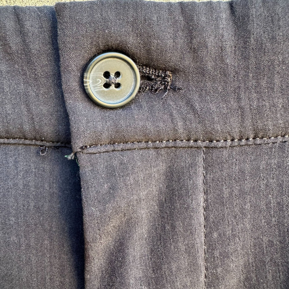 Greg Norman Mens Black Shark Lightweight Flat Front Microfiber Golf Shorts 38