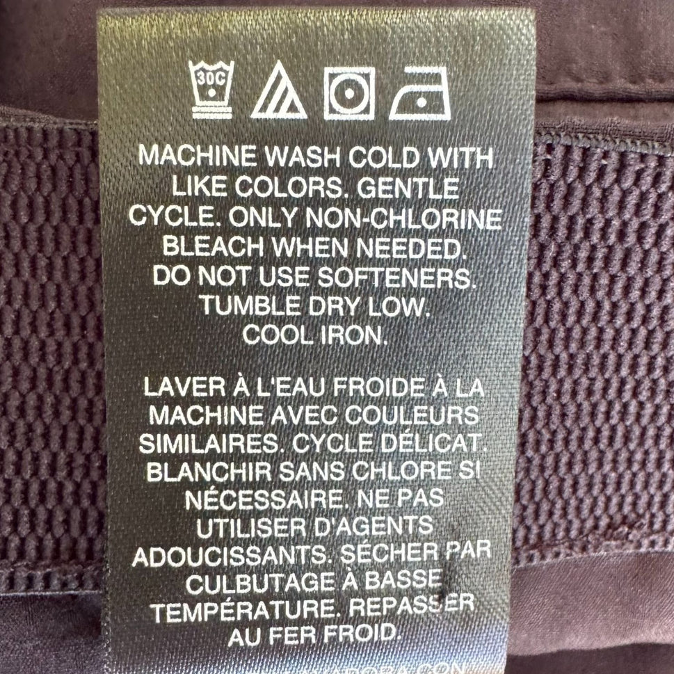 Greg Norman Mens Black Shark Lightweight Flat Front Microfiber Golf Shorts 38