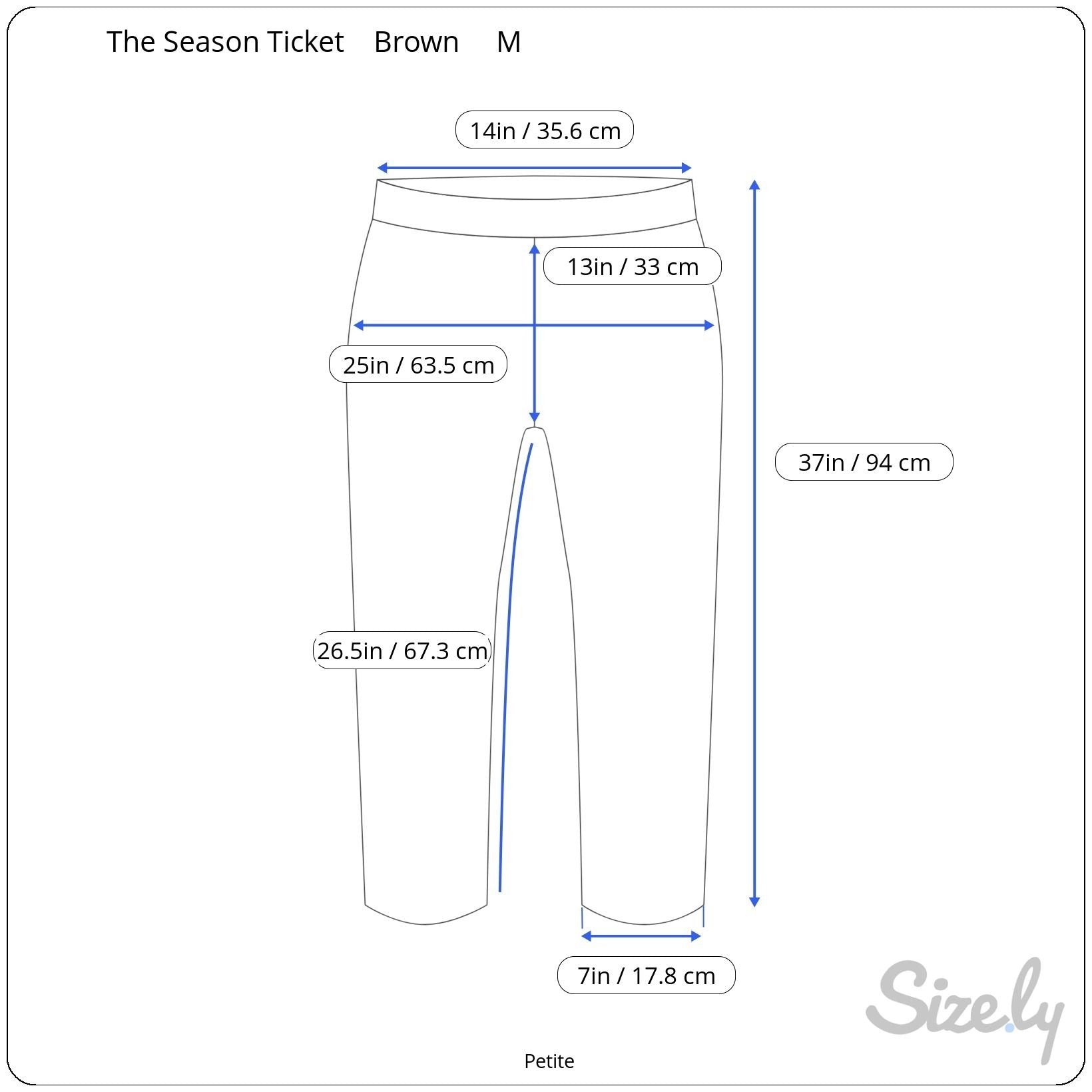 The Season Ticket Vintage Womens High Elastic Waist Pockets Baggy Corduroy Pants M