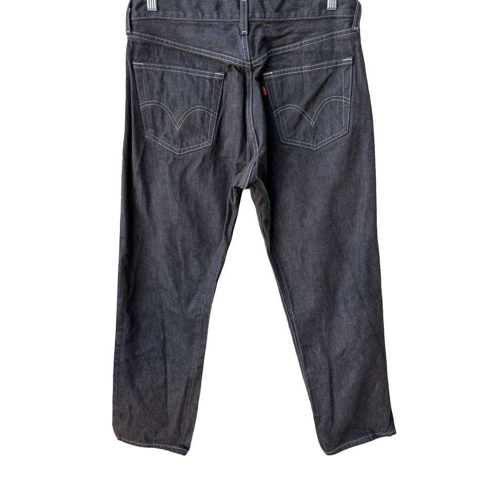 Levi's 501 WPL 423 Vintage Y2K Streetwear Jeans Mens Gray 34x30 Made In Mexico