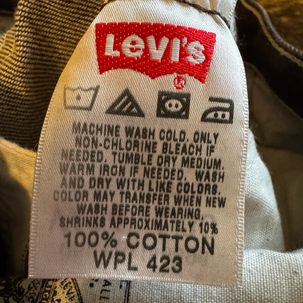 Levi's 501 WPL 423 Vintage Y2K Streetwear Jeans Mens Gray 34x30 Made In Mexico