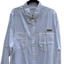 Switch Columbia PFG Tamiami II Mens XL White Fishing Shirt Ventilated Ripstop Gorpcore 3 image