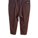 Switch Dickies Vintage Mens Brown Cotton Blend Flat Front Uniform Work Pants 42x27 3 image