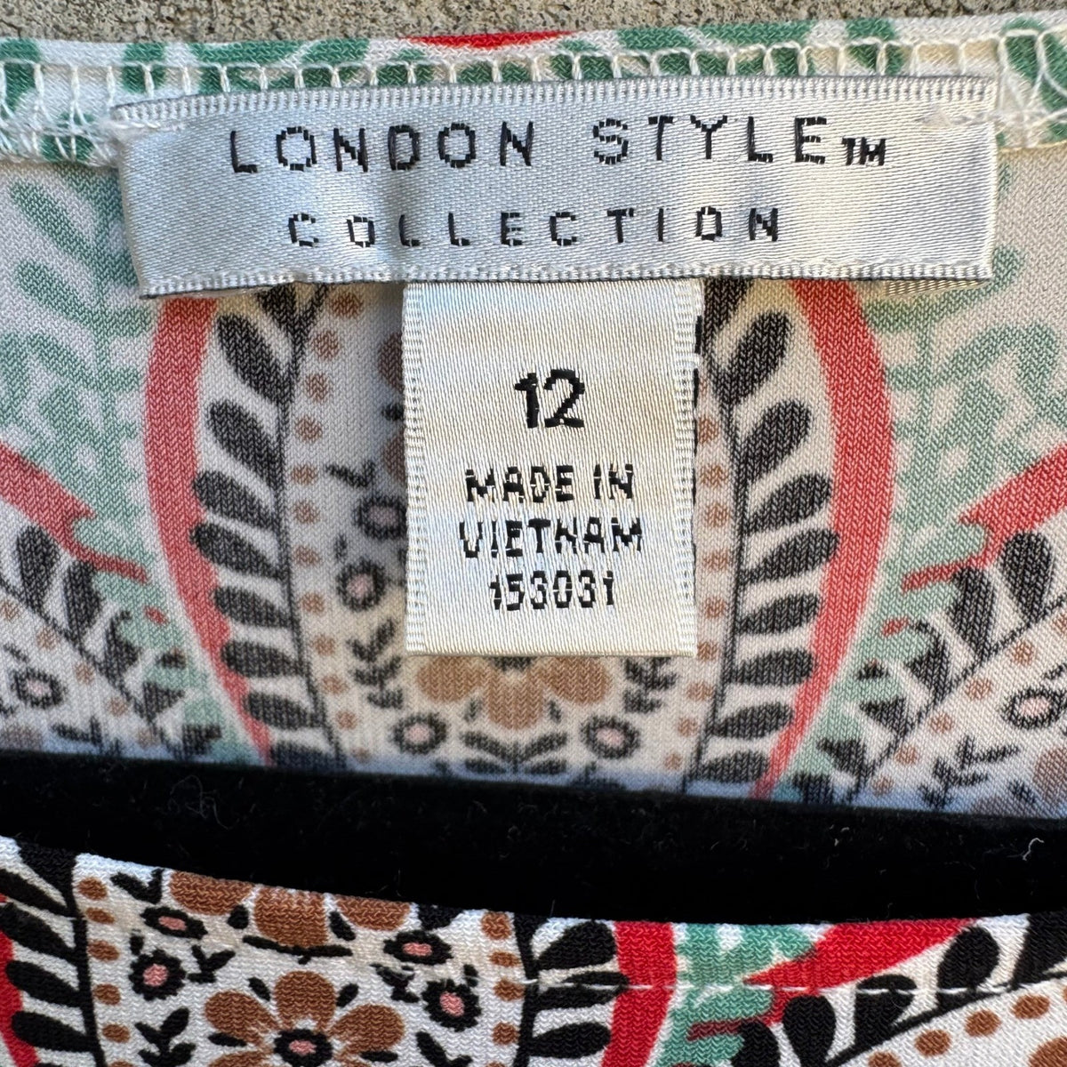 London Style Collection Mod Boho Psychedelic Floral Paisley Sheath Dress 12