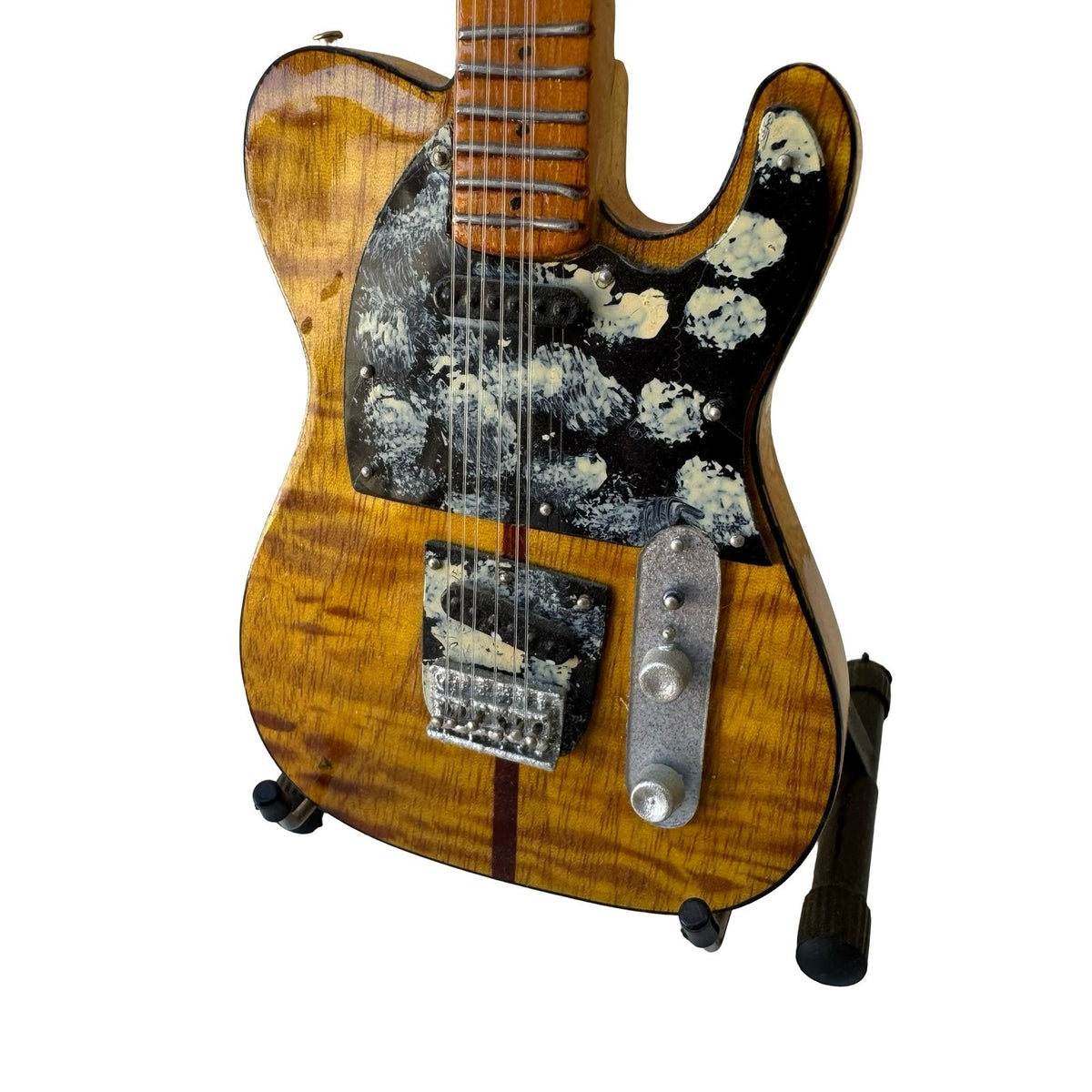 Prince Hohner HG90 Mad Cat Miniature Electric Guitar Decor Replica With Stand