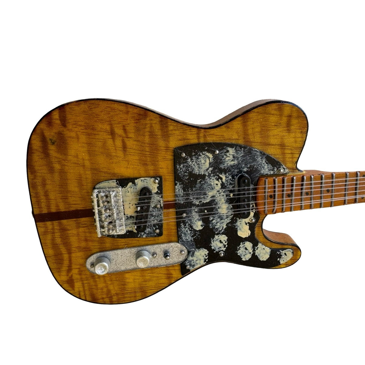 Prince Hohner HG90 Mad Cat Miniature Electric Guitar Decor Replica With Stand