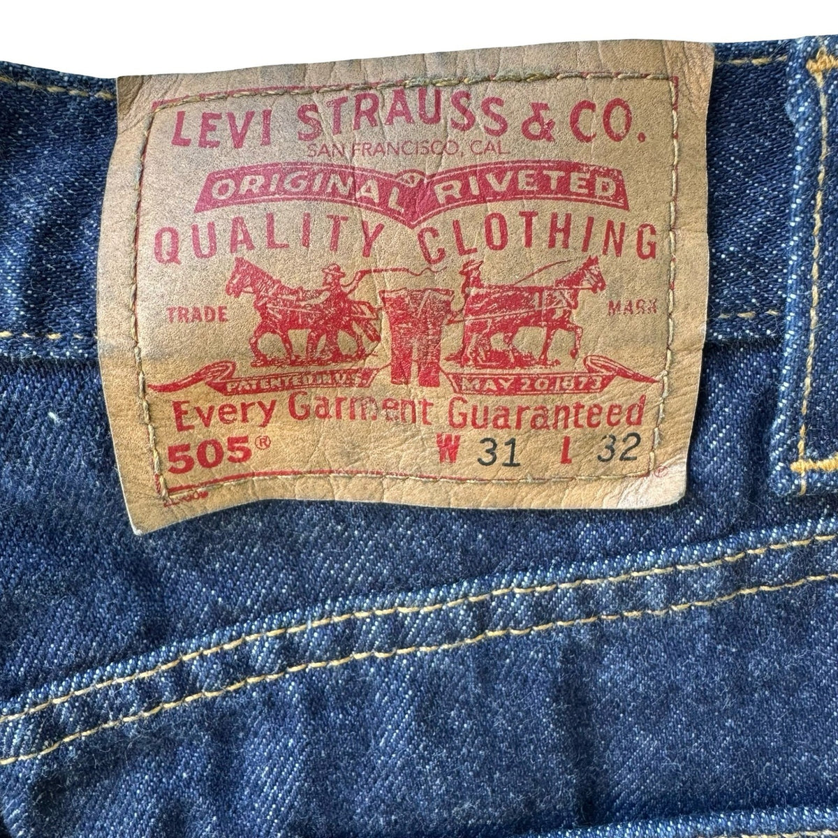 Levis 505 Vintage Y2K 90s Style Americana Jeans Grunge Indie Heritage Mens 30x31