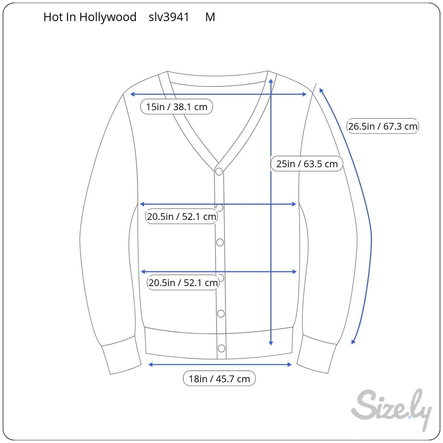 Hot in Hollywood Womens White Button Front Cardigan Sweater Split Neck Medium