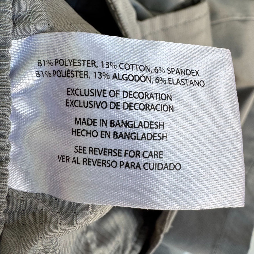 Banana Republic Mens Gray Stretch Relaxed Fit Lightweight Elastic Waist Short 38