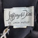 Switch Jeffrey &amp; Dara Vintage Black Rose Button Scoop Neck Wide Leg Jumpsuit New 20 3 image