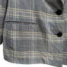 Switch Leslie Fay Vintage 80s Womens Two Button Preppy Plaid Oversized Blazer Jacket 16 3 image