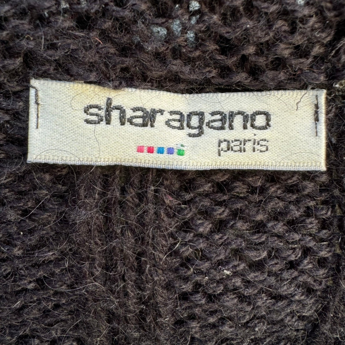 Sharagano Paris Y2K Whimsigoth Coquette Ribbed Ruffle Lettuce Edge Knit Top S