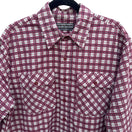 Switch David Taylor Vintage Mens Red Plaid Button-Up Flannel Shirt L Workwear Outdoor 3 image