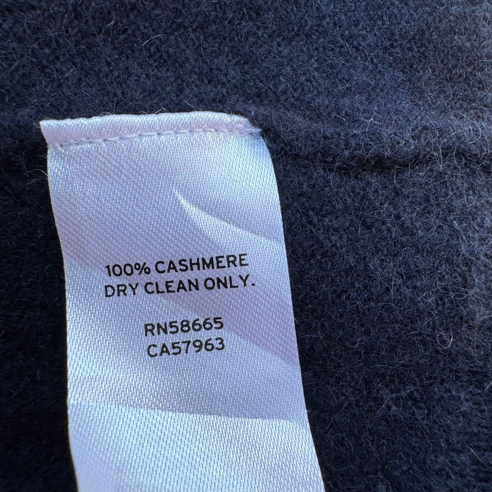Nordstrom 100% Cashmere Quiet Luxury Minimalist Old Money Turtleneck Sweater XL