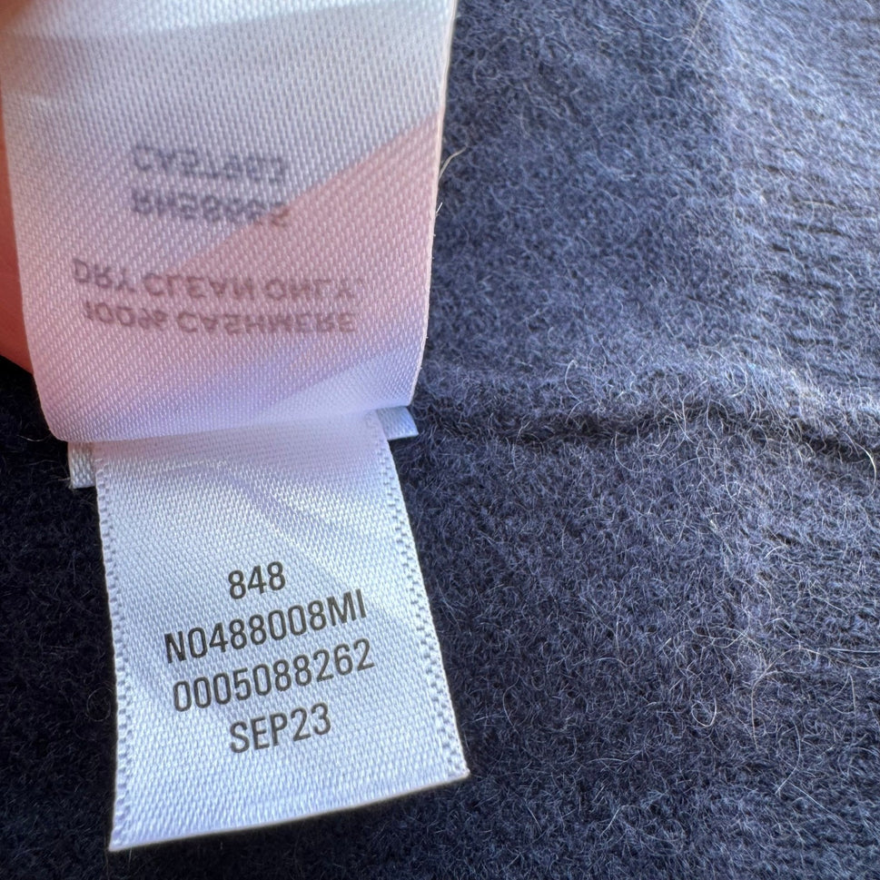 Nordstrom 100% Cashmere Quiet Luxury Minimalist Old Money Turtleneck Sweater XL