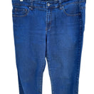 Switch Calvin Klein Jeans Womens 14x32 Dark Wash Straight Leg Stretch Denim Blue Pants 3 image