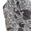 Switch Banana Republic Gray Floral Silk V-Neck Empire Waist Blouse 10P Romantic Luxury 3 image